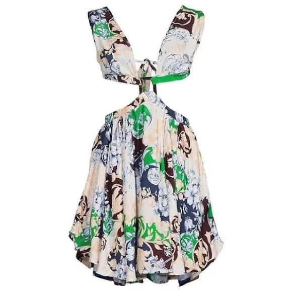 NWT Agua Bendita Gillian Cardumen Dress. Size Large - Picture 8 of 15